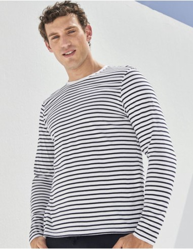 SFC-SF204-Unisex Long Sleeved Striped T